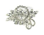 DeLizza and Elster Juliana Crystal Rhinestone Brooch 