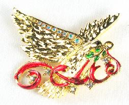 Christopher Radko eagle pin